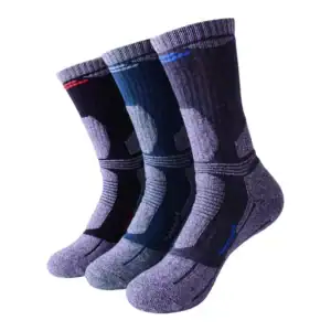 Women's moisture-wicking ski socks