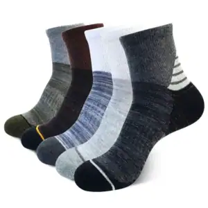 Mens professional cushion ankle golf socks