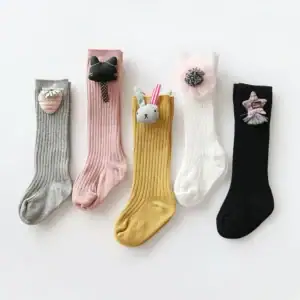 animal grip girls ski socks