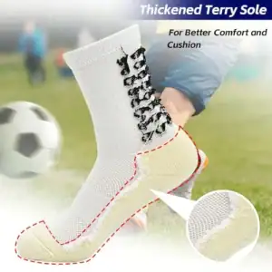 Grip technology socks for sports teams