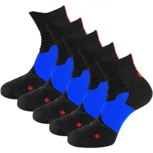 Breathable sweat absorb basketball socks