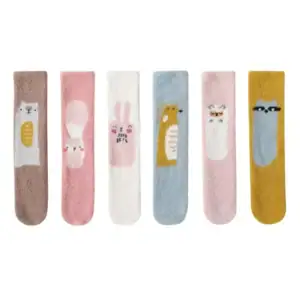 cartoon fuzzy christmas stockings