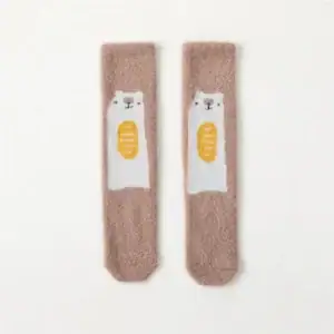 kids holiday thigh high socks