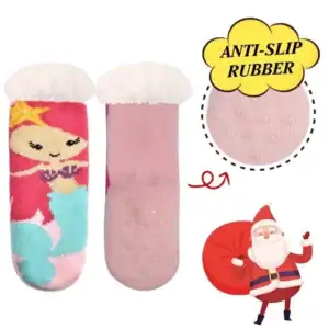 Kids cartoon sherpa socks manufacturer