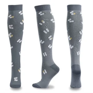 Low MOQ nursing compression travel socks