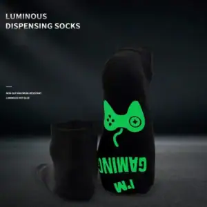 Copper yarn luminous socks