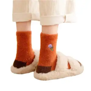 custom fluffy socks bulk