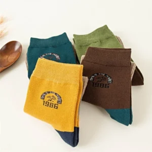 Bold crazy pattern socks