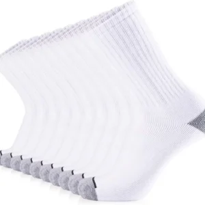White crew athletic socks mens wholesale
