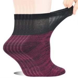 Branded non binding diabetic socks