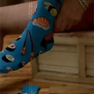 Custom food design socks