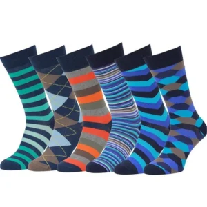 Classic pattern cotton socks