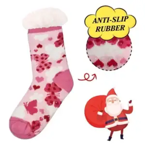 Custom sherpa socks for girls