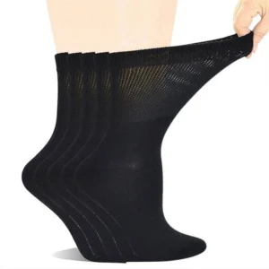 Women bamboo seamless diabetic socks