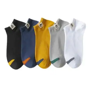 Mens low cut athletic socks custom labels