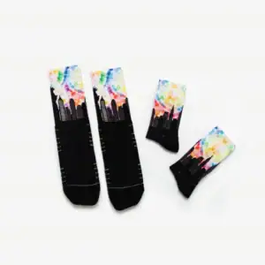 Long women's tube sublimation socks