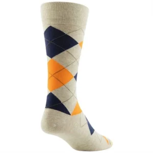 Custom argyle pattern socks