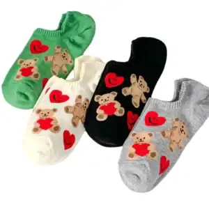 Women invisible animal socks