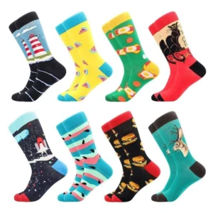 Personalized jacquard socks