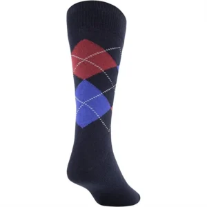 Premium cotton argyle socks