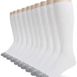 Durable black work socks