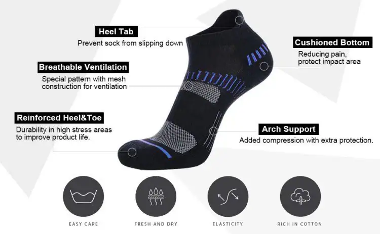 Summer work socks wholesale