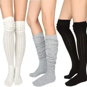 Long socks for women plus size boot style