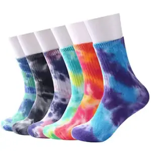 Wholesale tie dye socks custom