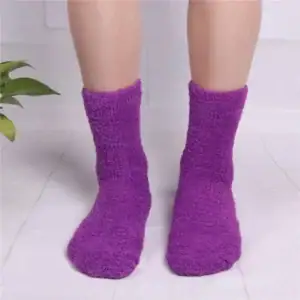 Custom winter fuzzy socks