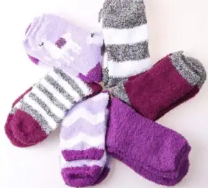 Bulk winter fuzzy socks