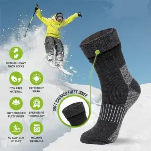 Premium winter men wool socks