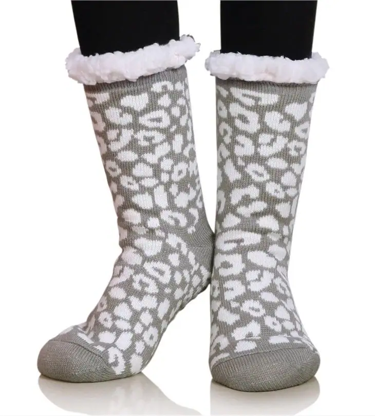 Custom sherpa socks women wholesale