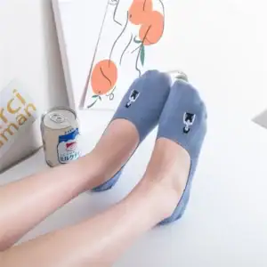 custom embroidery socks invisible