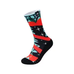 Comfortable custom printed ladies socks