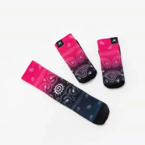 Custom logo sock wholesale sublimation