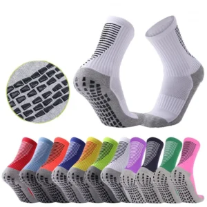 Anti slip soccer socks custom design