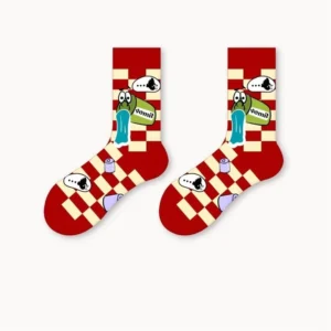 Custom slouch socks women wholesale