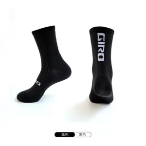 Tall sports socks with cushioned comfort design