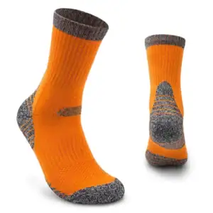 Eco friendly hiking socks padded