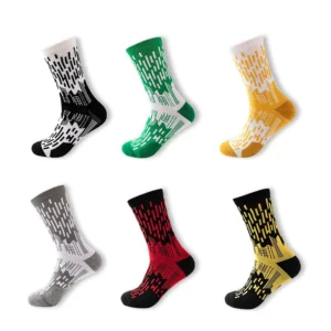 Performance cotton running sport socks