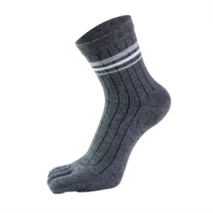 Large mens five finger winter socks