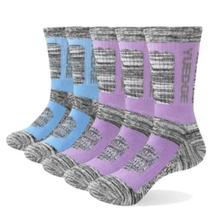 Womens terry cycling socks moisture control