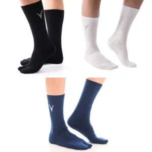performance split toe socks