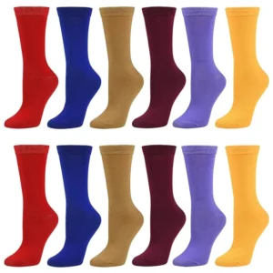 Bright cotton socks bulk order