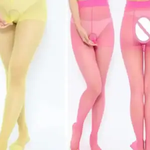 Two way foot sheath tights detail view