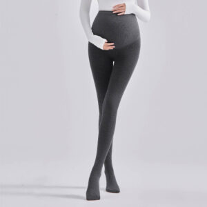 winter maternity leggings belly support no tightness