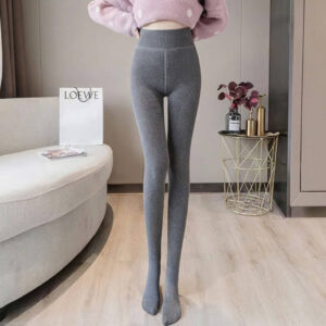 380g heavyweight fleece lined tights cold weather