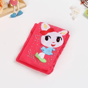 Girls slim leggings velvet cartoon design